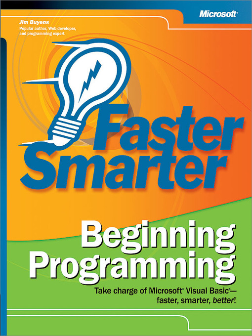 Title details for Faster Smarter Beginning Programming by Jim Buyens - Available